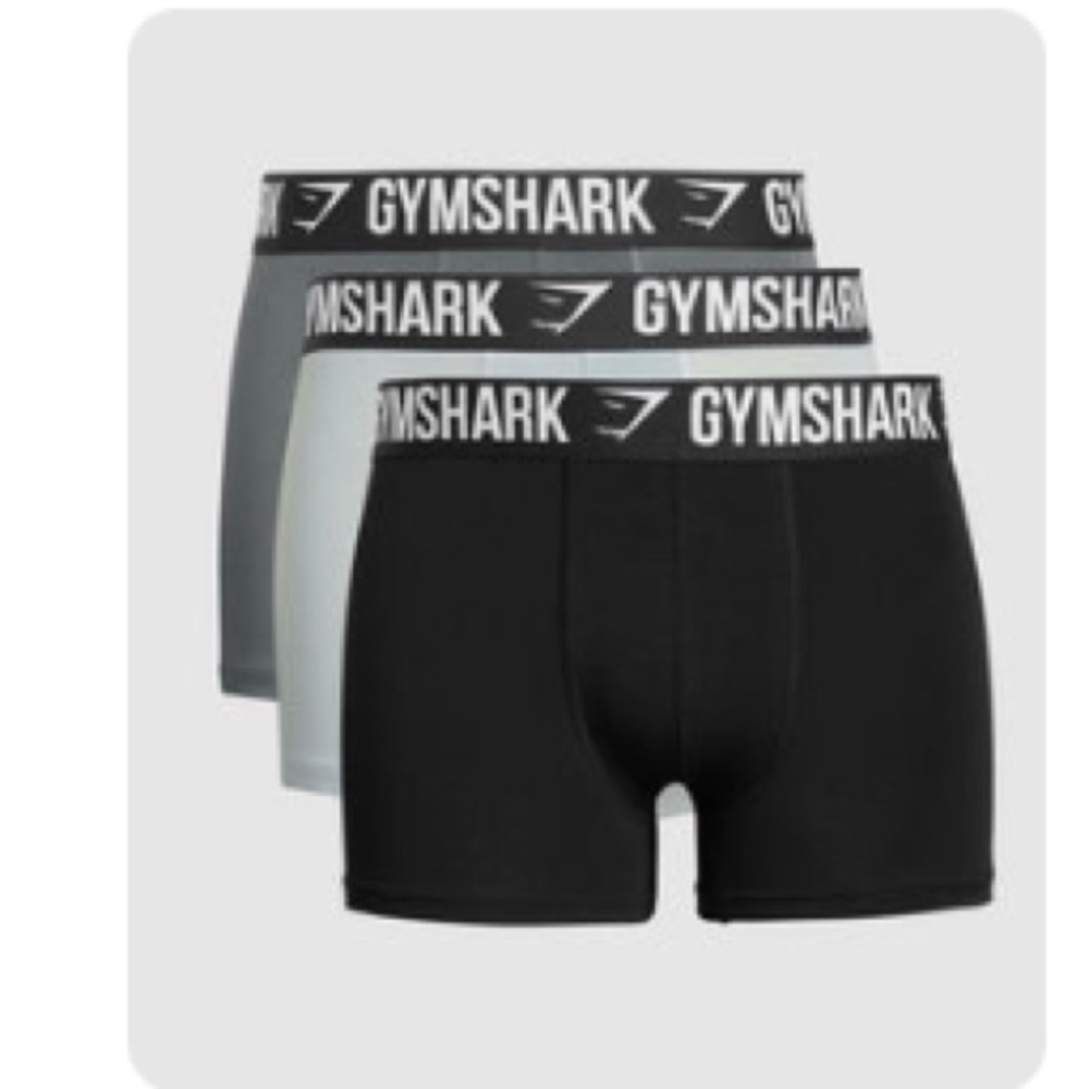 Boxer Brief 3PK - Black, Pitch Black, Light Grey